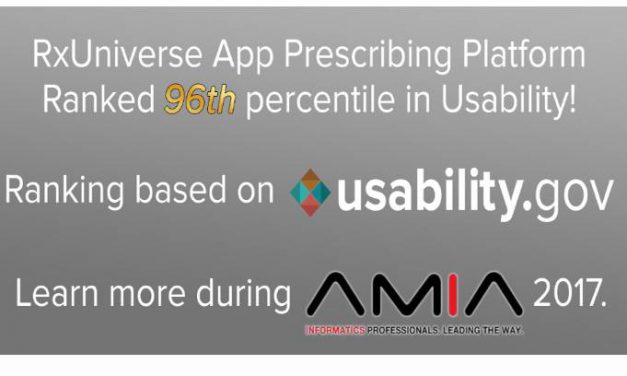 RxUniverse’s Pilot Study Results to be Presented at AMIA 2017 Annual Symposium